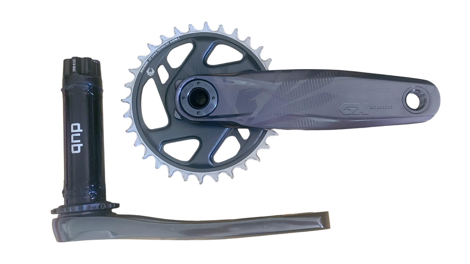 SRAM Crank GX Eagle Boost 148 DUB 12 speed 165mm DM 32t X-SYNC 2 Chainring
