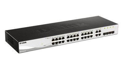 D-Link - DGS-1210-28 - D-Link WebSmart DGS-1210-28 Ethernet Switch - 24 Ports -
