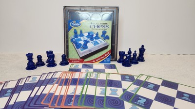 Solitaire Chess Logic Game - Thinkfun - 60 Challenges - Complete!