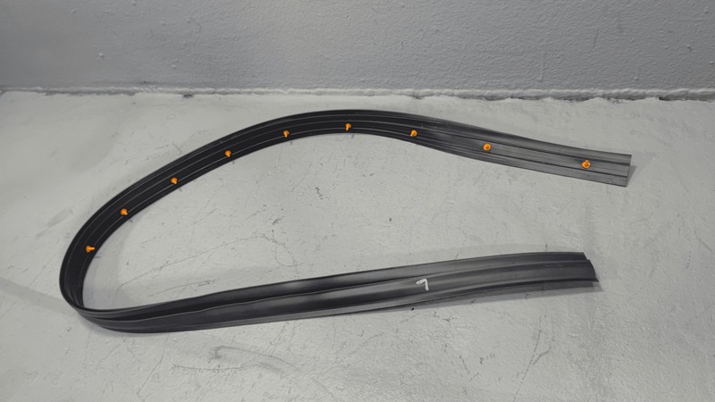 Used Toyota Highlander 2014-2019 Front Driver Door Rocker Lower Weatherstrip Seal OE