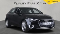 2023 Audi A3 1.4 TFSIe 40 Sport Sportback S Tronic Euro 6 (s/s) 5dr 13kWh HATCHB
