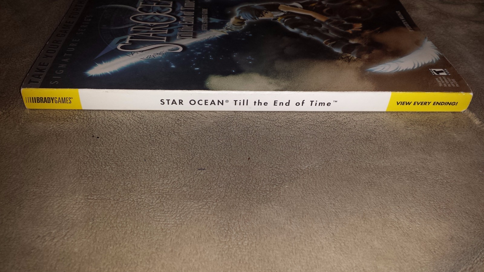 Official Brady Star Ocean Till The End of Time Players Guide (Playstation 2) PS2