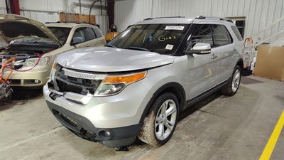 2011-2012 Ford Explorer Floor Shift Steering Column Assy Charcoal (CW)