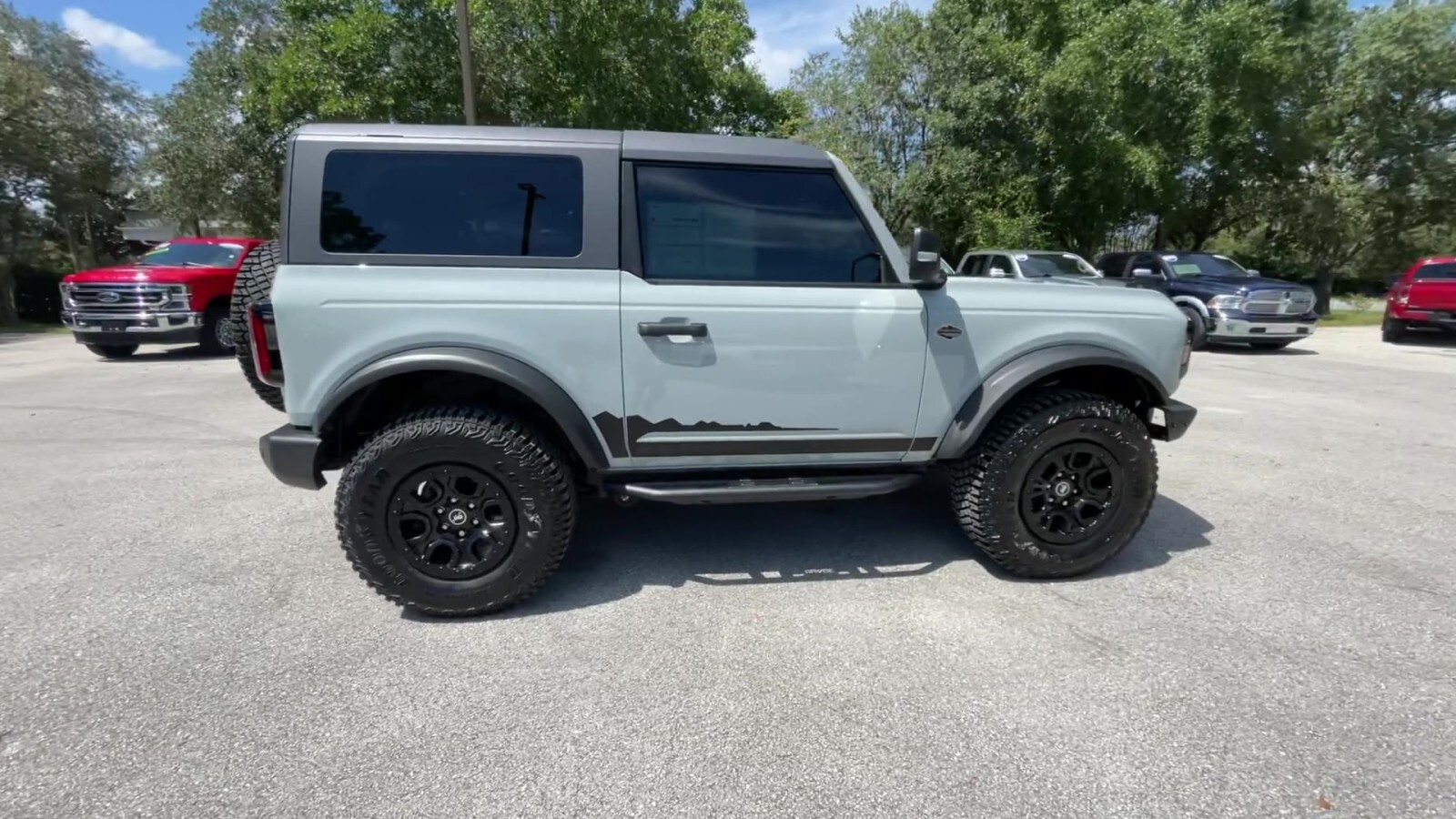 Velocity Blue Metallic Ford Bronco With 1315 Miles Available Now