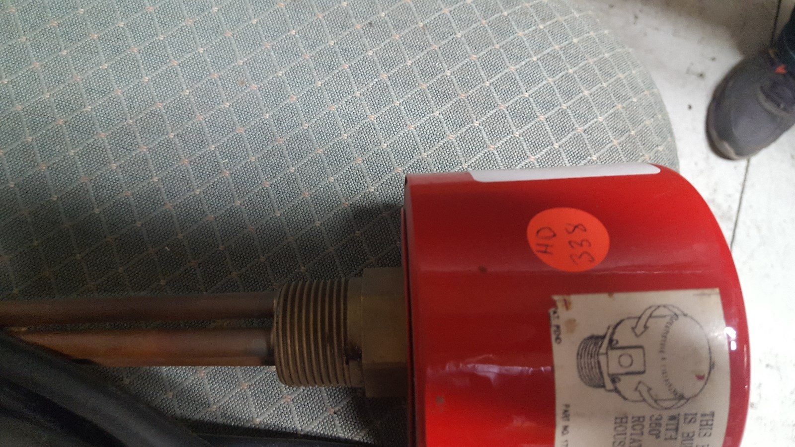 HD-338 Immersion Heater - 220 volt, 3000 watts