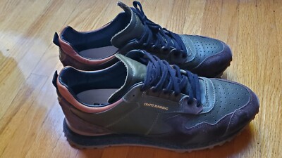 MOMA sneakers for men size 42 IT,size 9 US. Crafts Running, leather. 