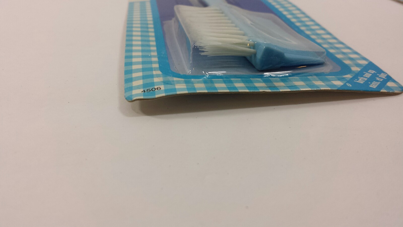 Playskool Vintage All-in-One Baby Blue Brush & Comb 1990 Hasbro In Original Pkg