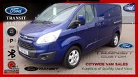 2016/66 FORD TRANSIT CUSTOM 2.0 TDCi 130ps LOW ROOF LIIMITED BLUE DIESEL NO VAT