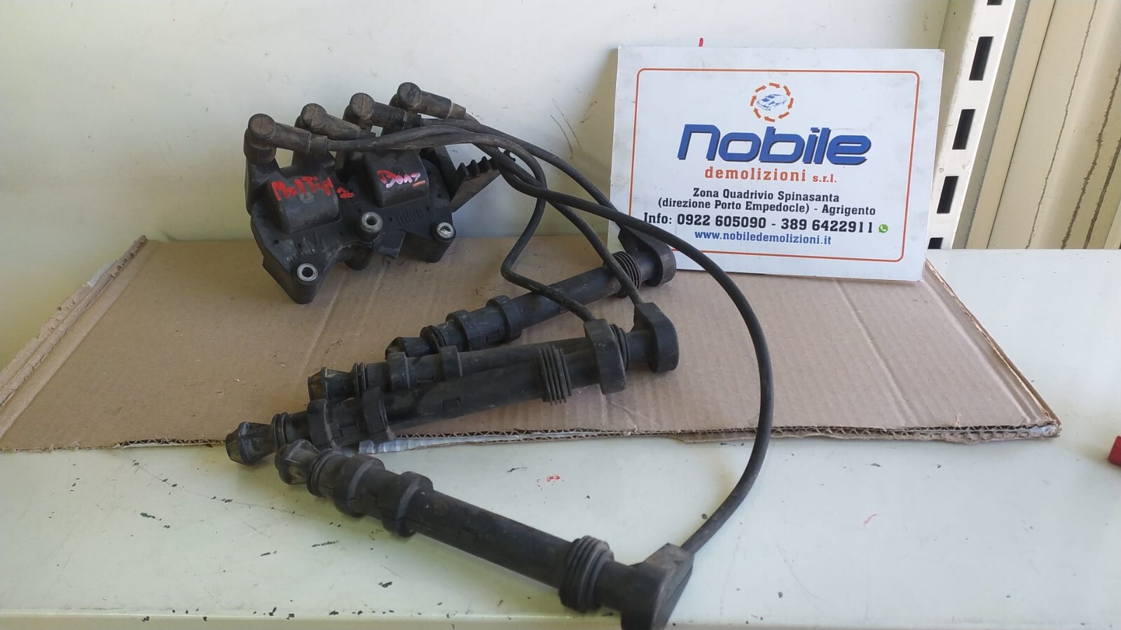 Bobina Fiat MULTIPLA (1F) (05/04>04/12<) 0040100029 0040100029 Usato