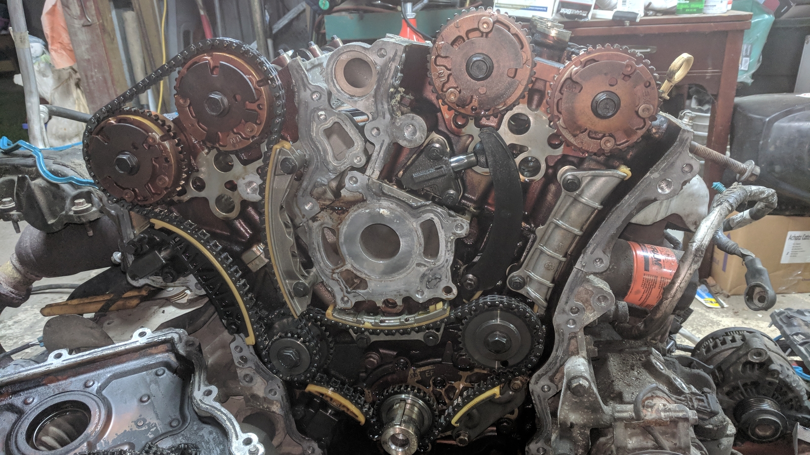 Timing Chain Kit For 0709 Buick Cadillac CTS SRX STS Saab Suzuki 3.6L