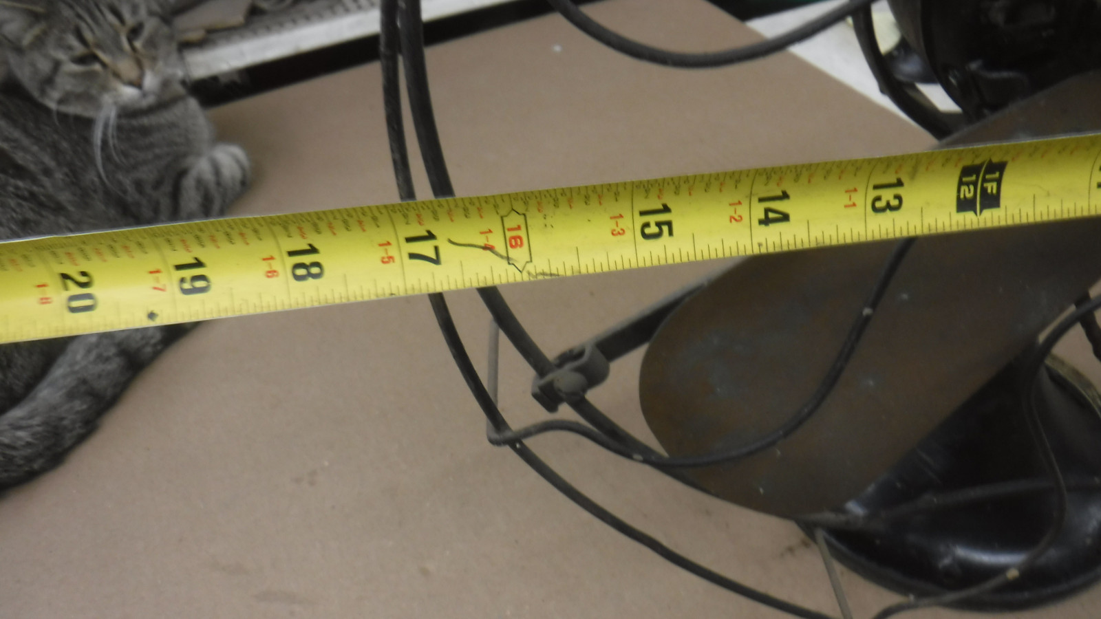 Graybar Electric Brass Fan MT-2439