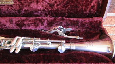 Vintage Beacon Metal Clarinet Museum quality!