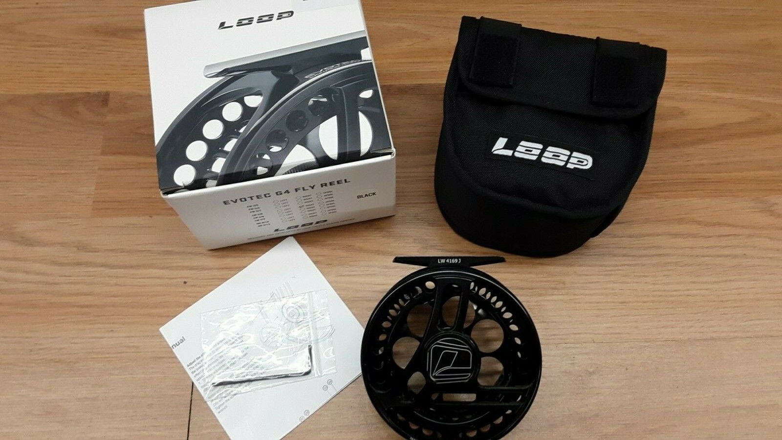 BRAND NEW - Loop Evotec G4 LW 5/8 Fly Reel Black -- Streams BRAND NEW - Loop Evotec G4 LW 5/8 Fly Reel Black -- Streams