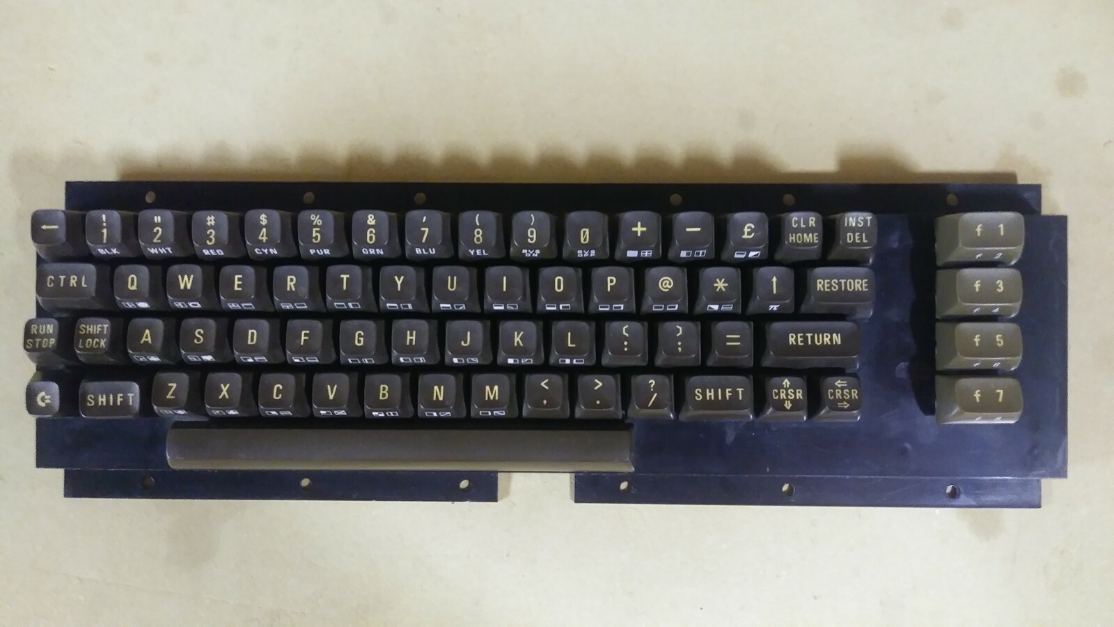 Commodore 64 Keyboard Replacement Parts: Keycaps, Stems