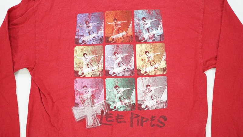 トップス 90s-00s Lee pipes tribal print l/s TEE Rare Vintage LEE PIPES Skateboarding Long Sleeve T Shirt