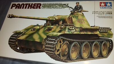 Tamiya 35065 German Panther Tank Military Plastic Model Kit WW2