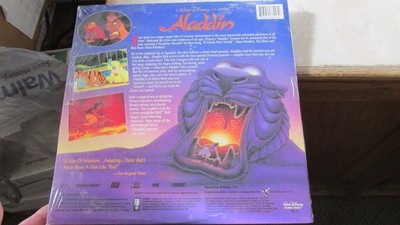 Aladdin Laser Disc A Walt Disney Classic CAV Letterbox Laser Disc New Sealed