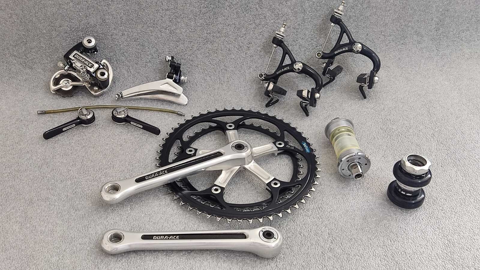 Vintage 1978 Shimano Dura-Ace EX 7200 Black Edition Racing