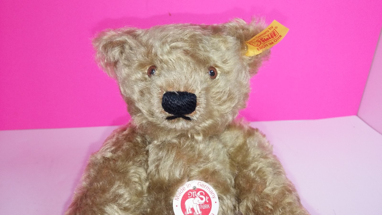 Steiff 2006 Classic Teddy Bear Mohair New with Original Tags FAO Schwarz