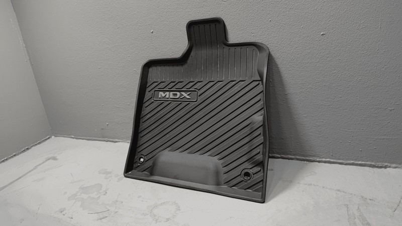 Used 2017-2020 Acura MDX All Season 1 Row Rubber Floor Mat Driver Side Black OEM