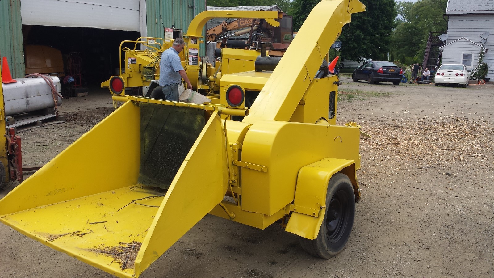 Chipmore  WC12 DRUM WOOD CHIPPER DEUTZ TURBO DIESEL ENGINE 1031 hours