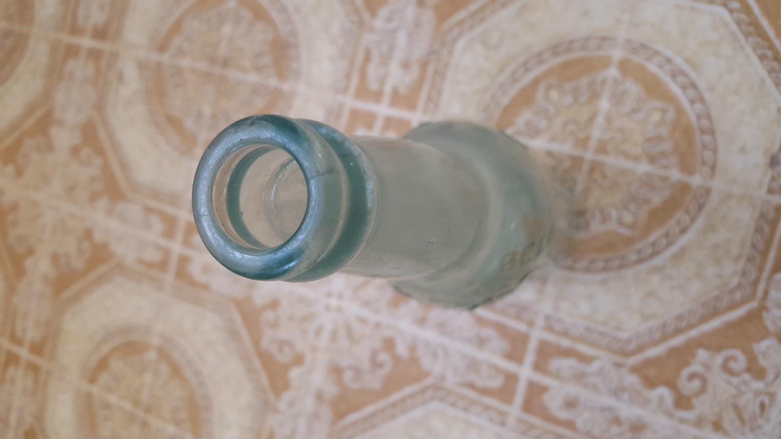 Jax Beer Bottle Vintage Antique New Orleans Jackson Brewing Tinted Green Glass