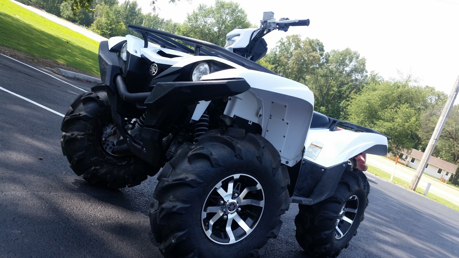 NO RESERVE 2017 YAMAHA GRIZZLY 700 EPS 900 MILES CLEAN USED 4X4 ATV QUAD BIKE