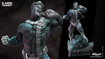 CYCLOPS Statue Marvel X-Men Avengers Resin Model Kit WICKED