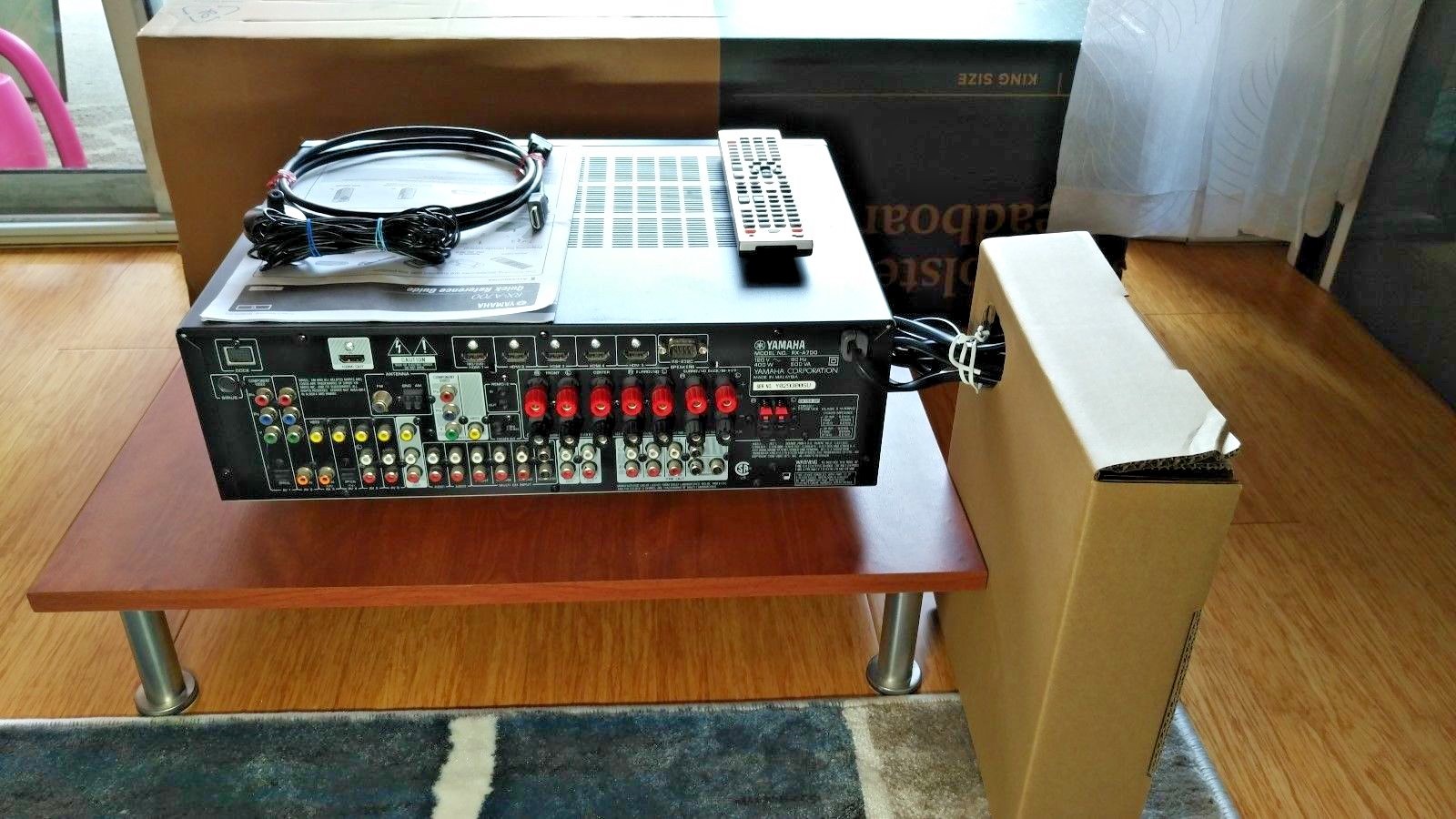 Yamaha AVENTAGE RX-A700 7.1 Channel 230 Watt Receiver Home Theater System