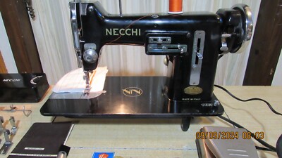 Necchi BU Black Zig Zag Sewing Machine