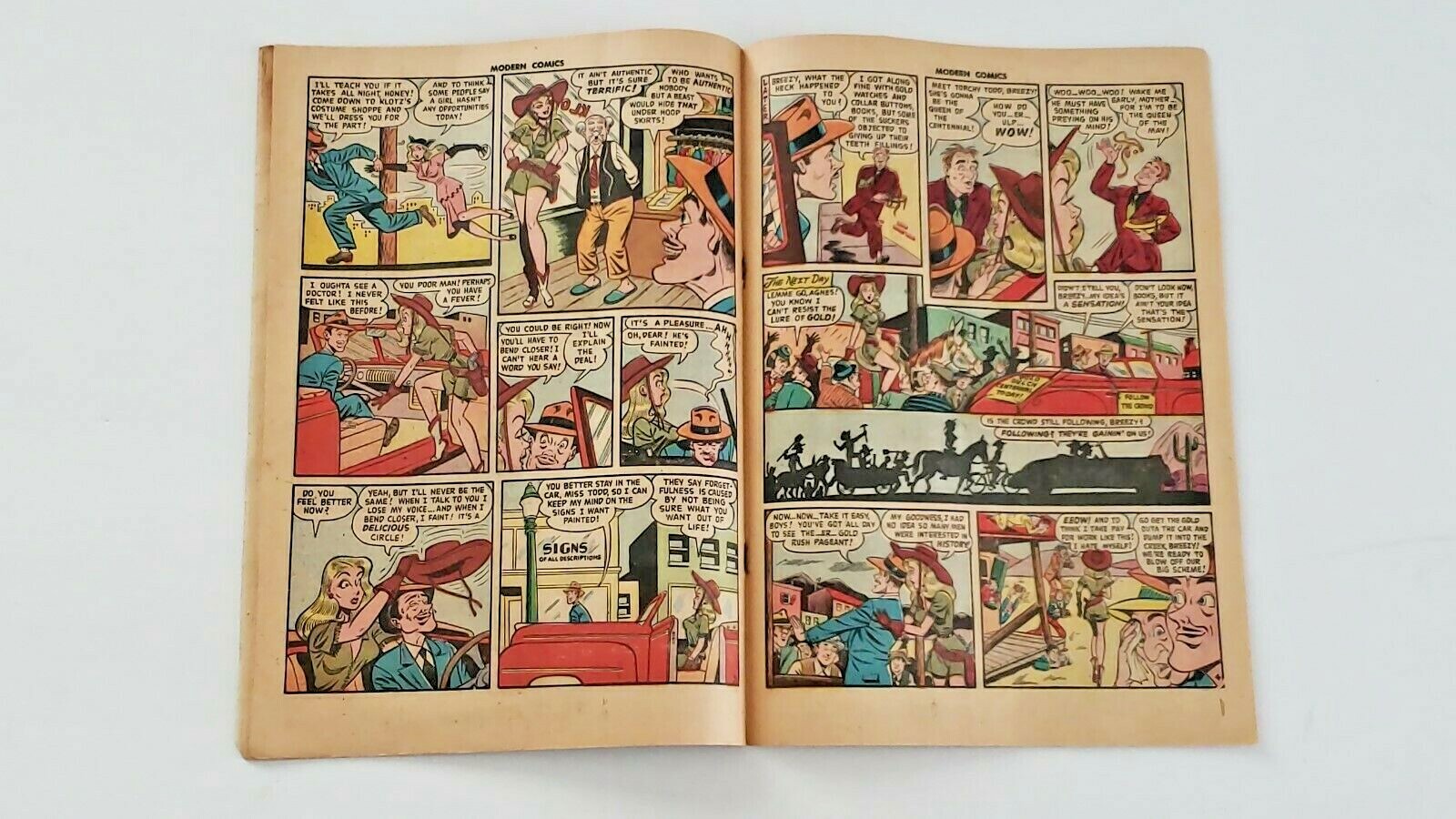 Modern Comics COMIC #92 1949 GD+