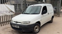 2002 Peugeot Partner 600 L 1.9 Van PANEL VAN Diesel Manual
