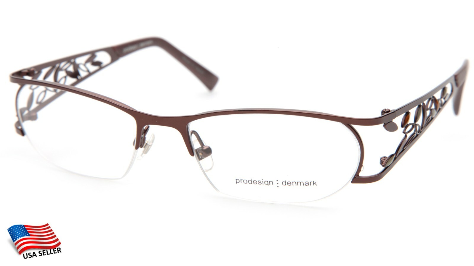 NEW PRODESIGN DENMARK 5130 c.5031 Brown EYEGLASSES GLASSES