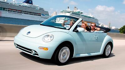VW Beetle dreiviertel-frontansicht dynamisch