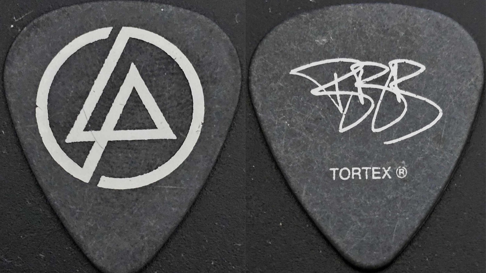 Linkin Park リンキン・パーク 2007 Brad ギターピック CHESTER BENNINGTON - LINKIN PARK Tour Issued Guitar Pick