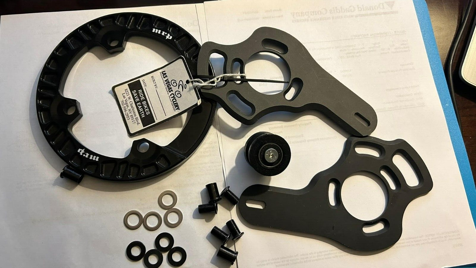 Bike Chain Guard MRP LRP ISCG 4 BOLTS 104 BCD FOR 34 TO 38 T. CHAINRING GUARD