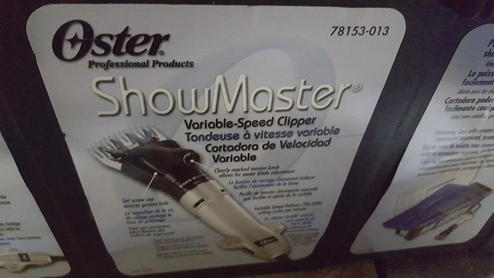 Oster Showmaster Sheep Shearing Animal Cattle Clipper Variable Speed Show Master