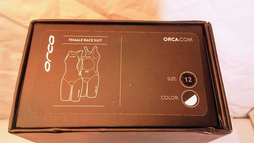 Orca Women's RS1 Killa Race Suit M/12. Black. New...FREE SHIPPING