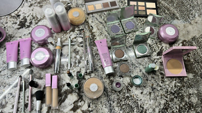 LOT 34 Assorted MALLY Face & Eyes  Makeup & Brush Resale Wholesale READ DESCRIPT