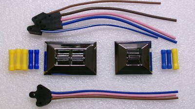 NEW 1971 - 1980 El Camino Power Window Switch & Wire Connector Pigtail Kit 73 80