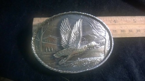 Great American Buckle Co 1980 Chicago Duck Hunter Belt No. 471