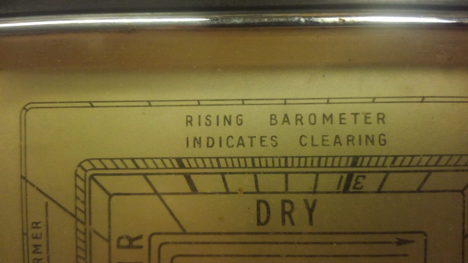Vintage Airguide Barometer