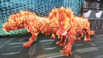 ARK Survival Ascended PvE PC/XBOX/PS5 PYROMANE HIGH STATS 100% IMP SOLID COLOR