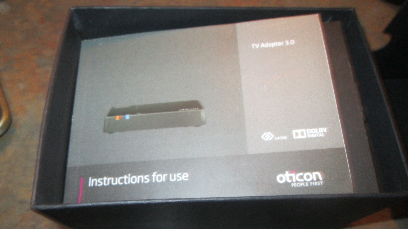 OTICON Dolby Digital TV Adapter 3.0 2.4G BL Model: TVA3 | eBay