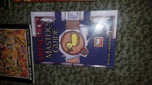 Munchkin Hard Cover Soft Cover Book Lot GuidePower Master'sGuide Monster man 2.5