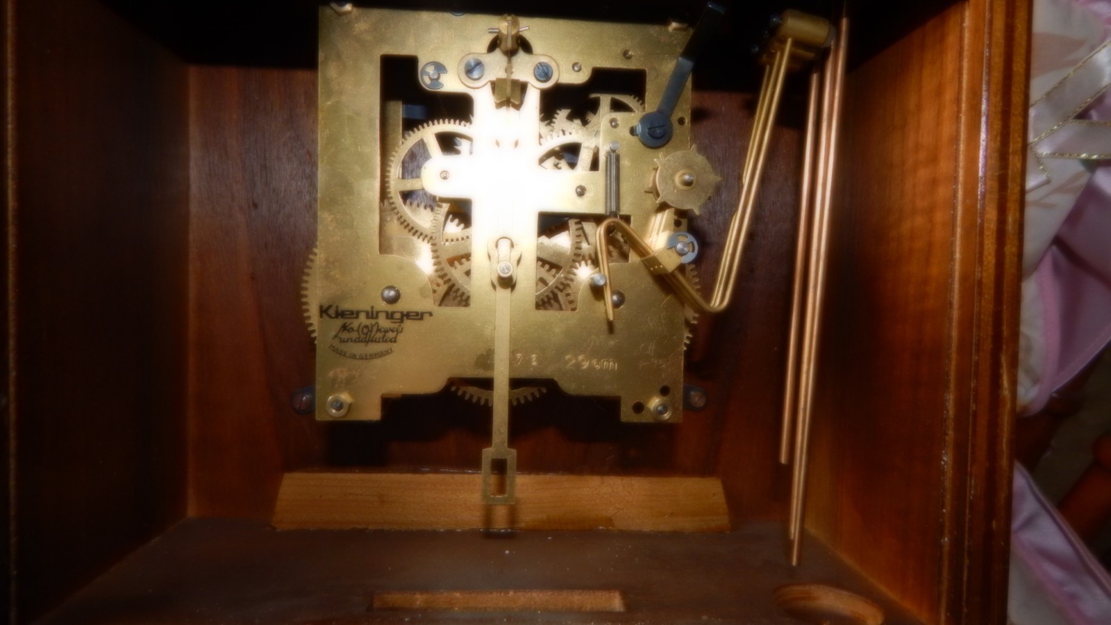 vintage Kleniger wall clock