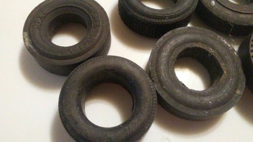 Amt Turnpike Slot Car Tire Parts (Lot 49 )