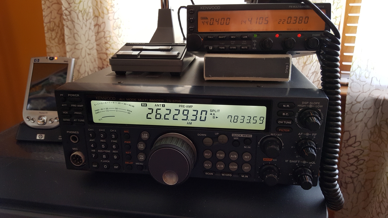 Kenwood TS-570 BLUE GREEN Display Mod/Light Kit 570 570g Kenwood TS-570 BLUE GREEN Display Mod/Light Kit 570 570g