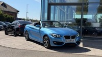 2018 BMW 2 Series Convertible 218i Sport 2dr (Nav) Step Auto Convertible Petrol 