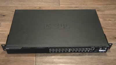 Dell PowerConnect 5524P 24 Port Gigabit POE 2x SFP+ 10GB Switch Factory Reset